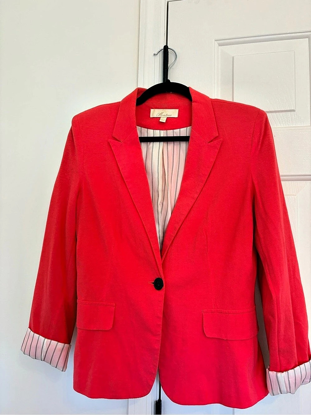 Red/hot pink Blazer Size Small
